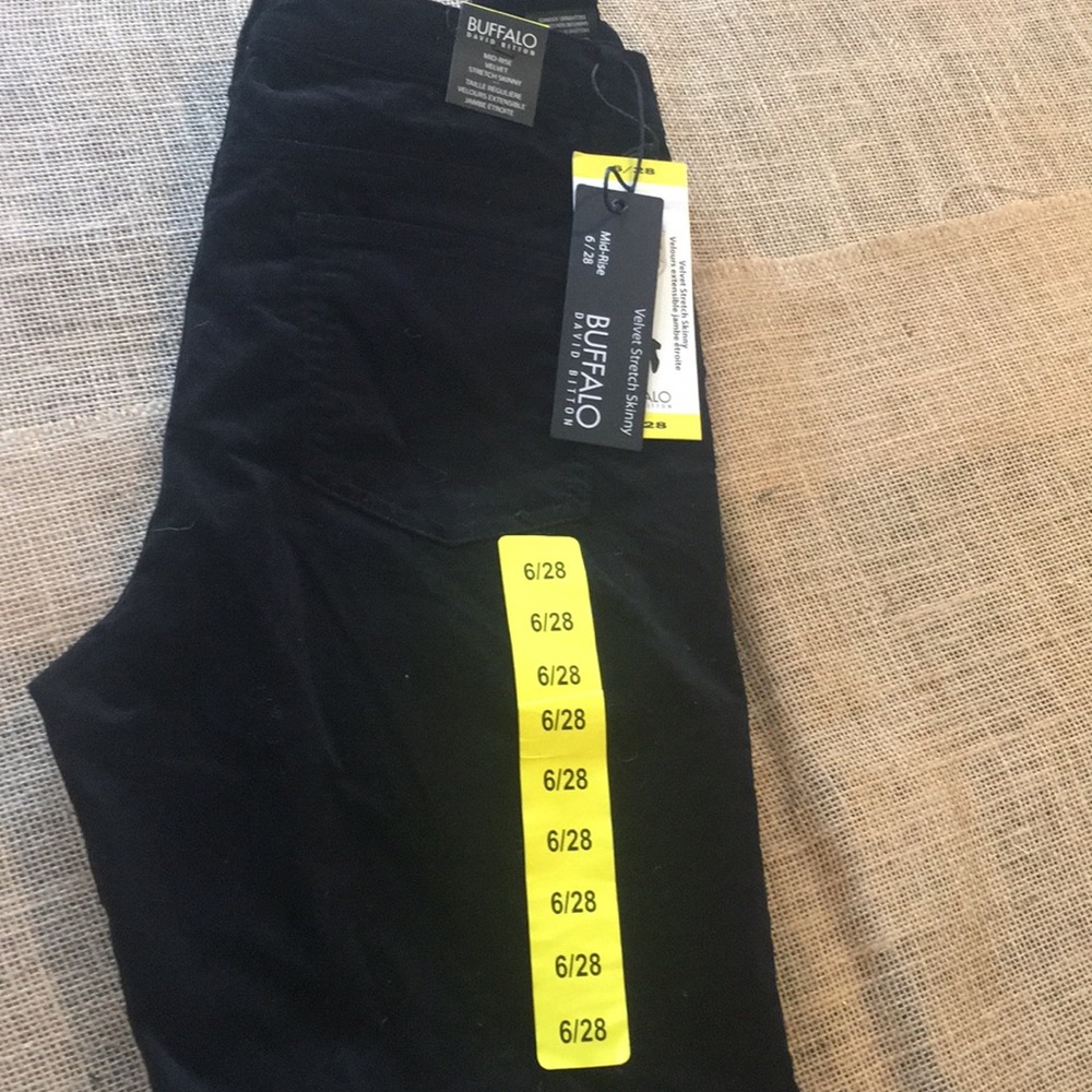 Buffalo velvet stretch skinny pant - Picture 4 of 5